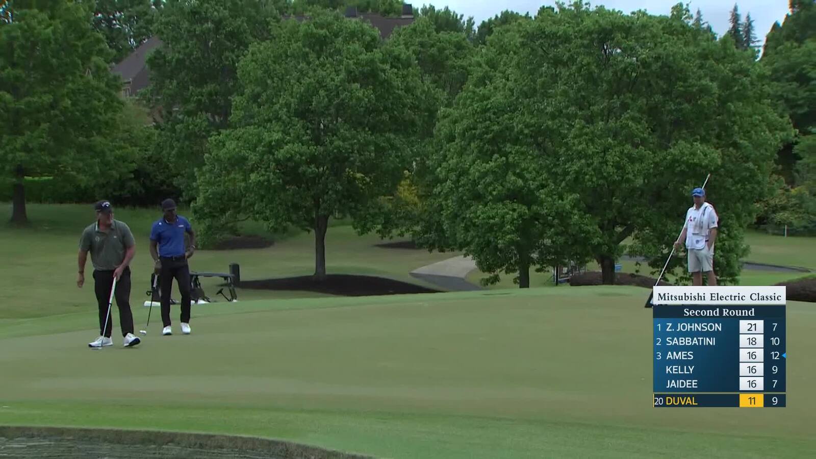 David Duval | Round 2 | 10th hole | Shot 4 | 2026 Mitsubishi Elec Classic