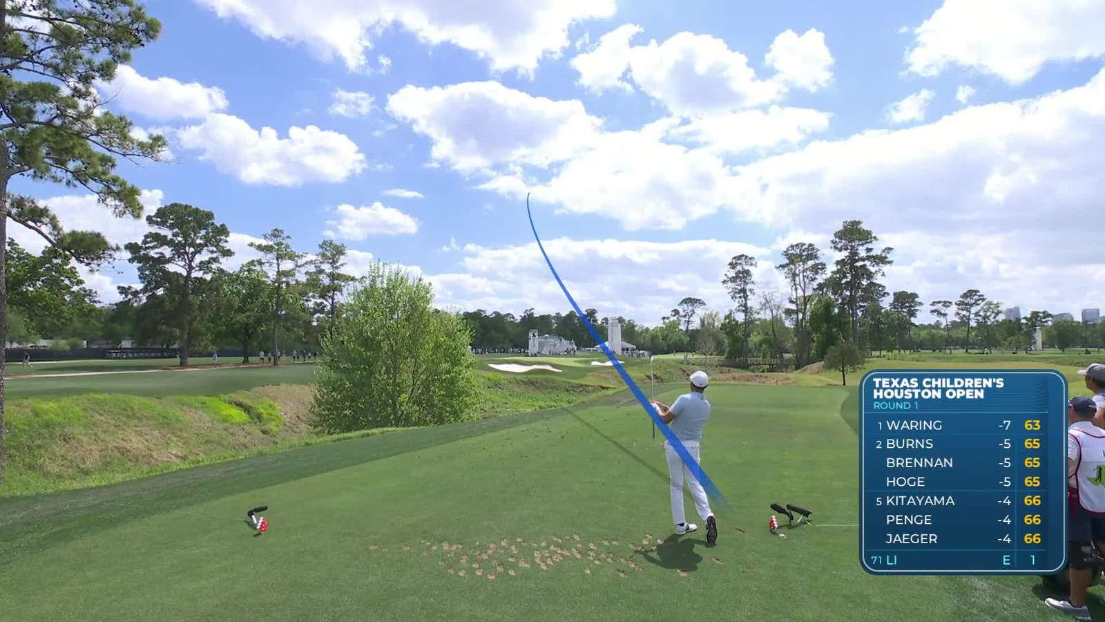 Haotong Li | Round 1 | 2nd hole | Shot 1 | 2026 Texas Children's