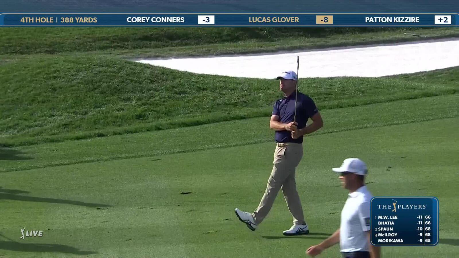 Lucas Glover | Round 2 | 4th hole | Shot 2 | 2025 THE PLAYERS