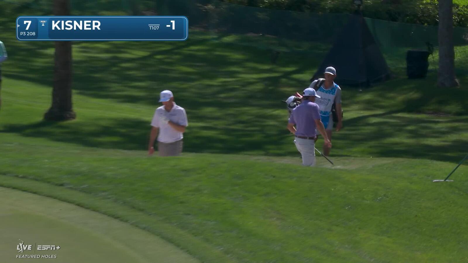 Kevin Kisner | Round 2 | 7th hole | Shot 2 | 2025 Cognizant Classic