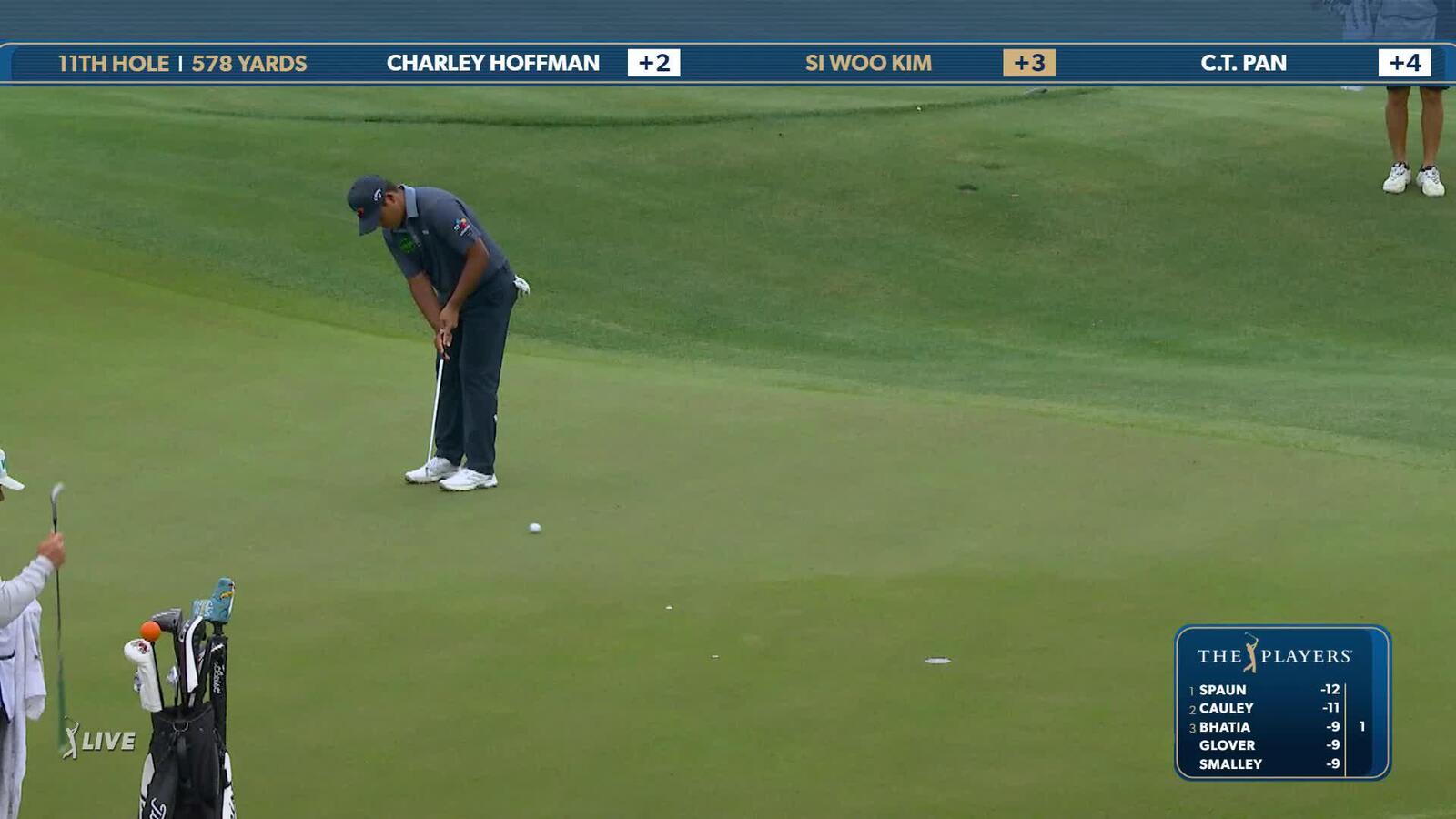 Si Woo Kim | Round 4 | 11th hole | Shot 5 | 2025 THE PLAYERS