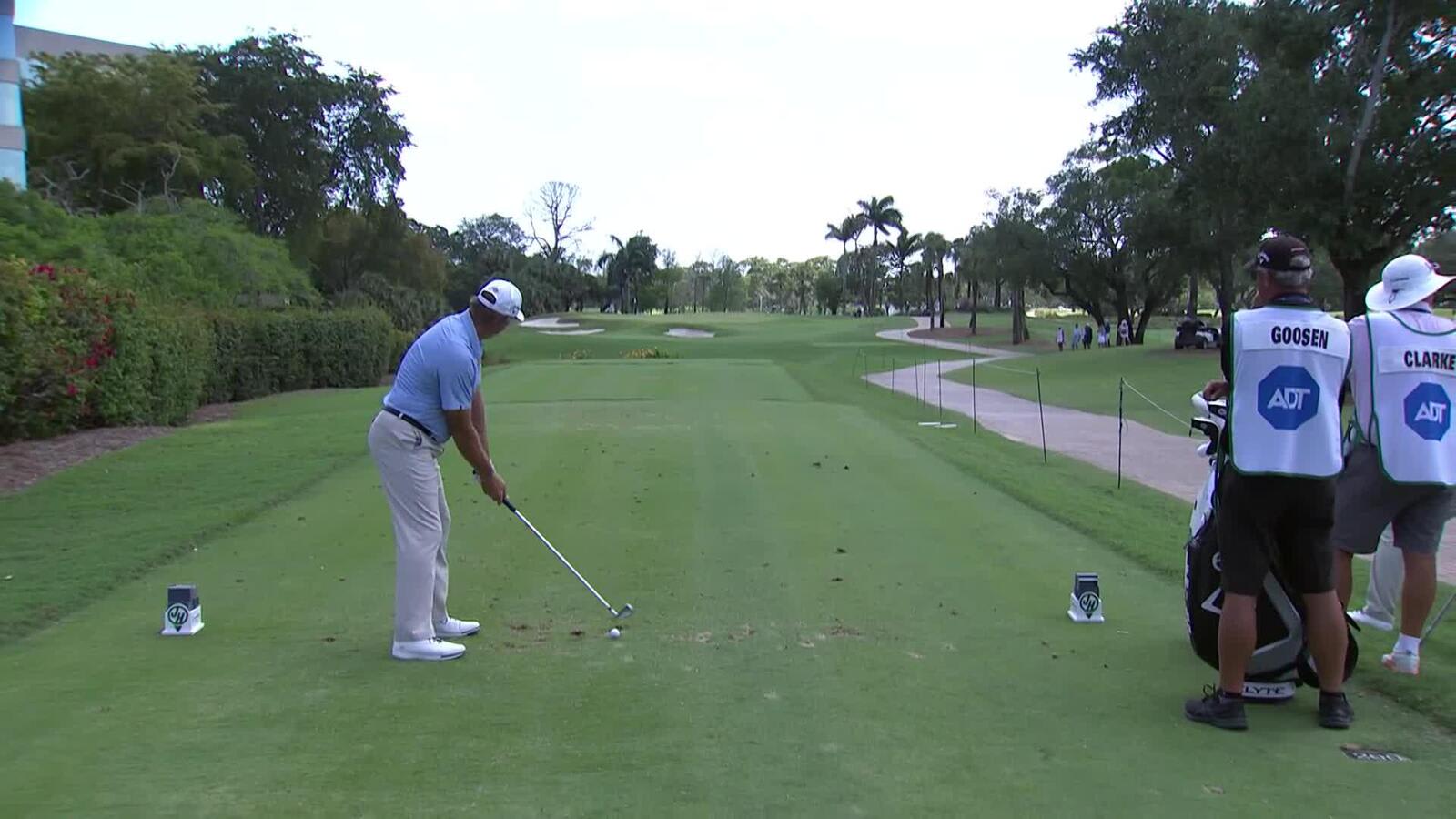 Retief Goosen | Round 3 | 12th hole | Shot 1 | 2025 James Hardie