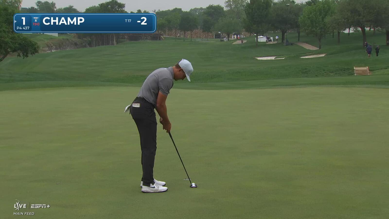 Cameron Champ | Round 1 | 1st hole | Shot 4 | 2025 THE CJ CUP