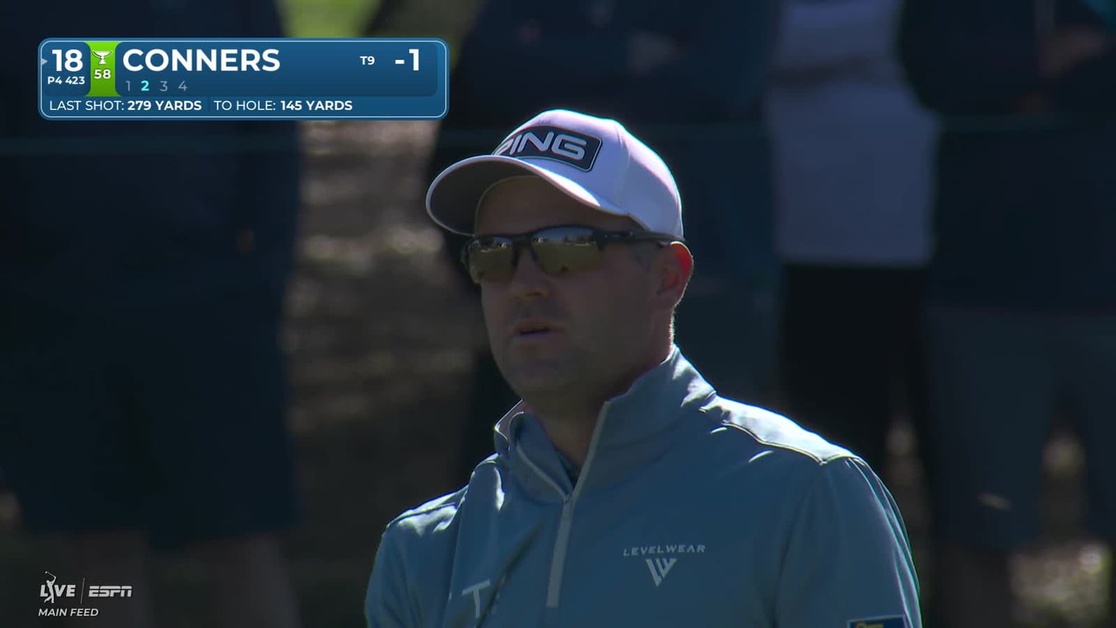 Corey Conners | Round 1 | 18th hole | Shot 2 | 2026 Valspar