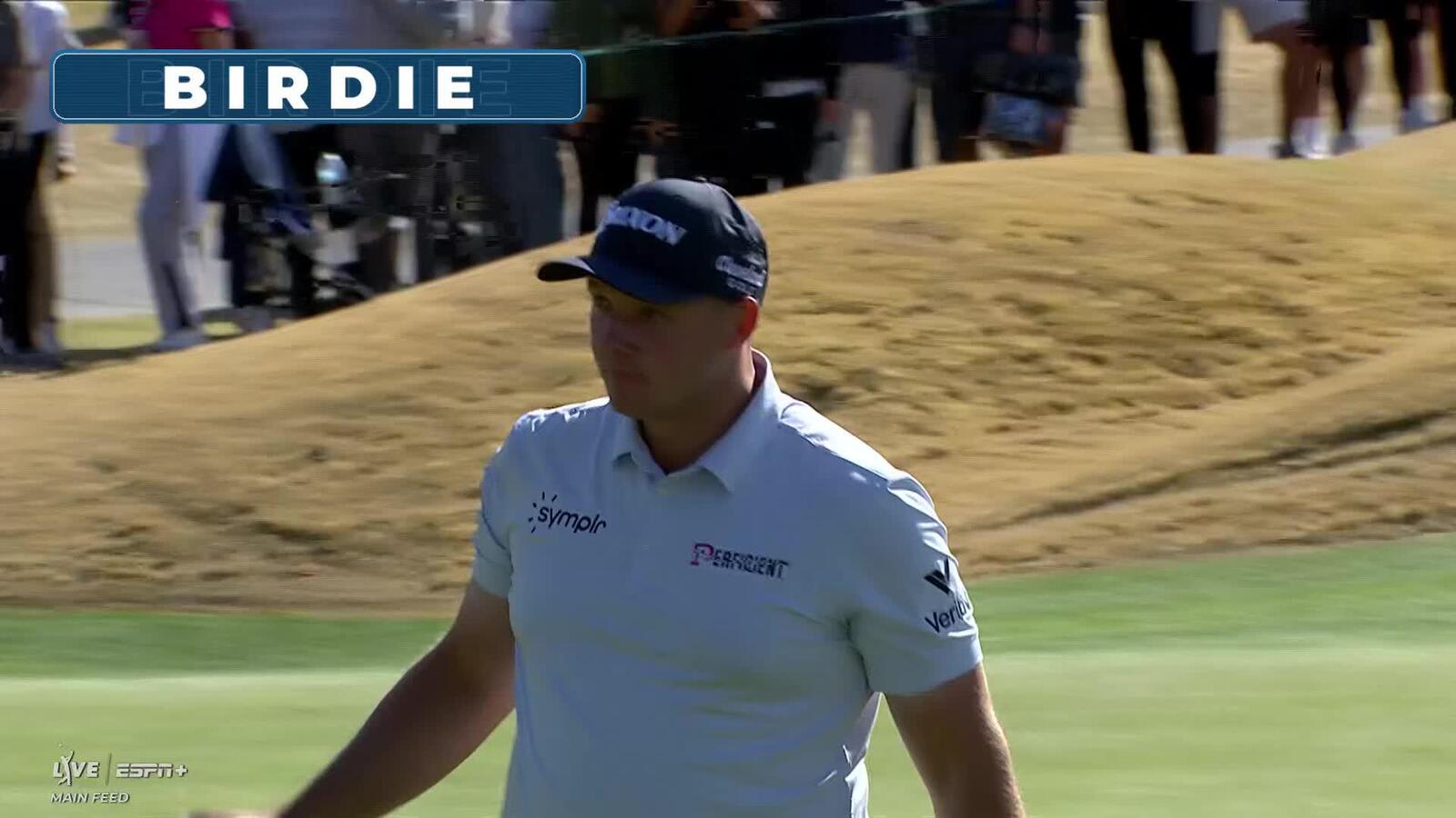 Sepp Straka | Round 4 | 1st hole | Shot 3 | 2025 The American Express