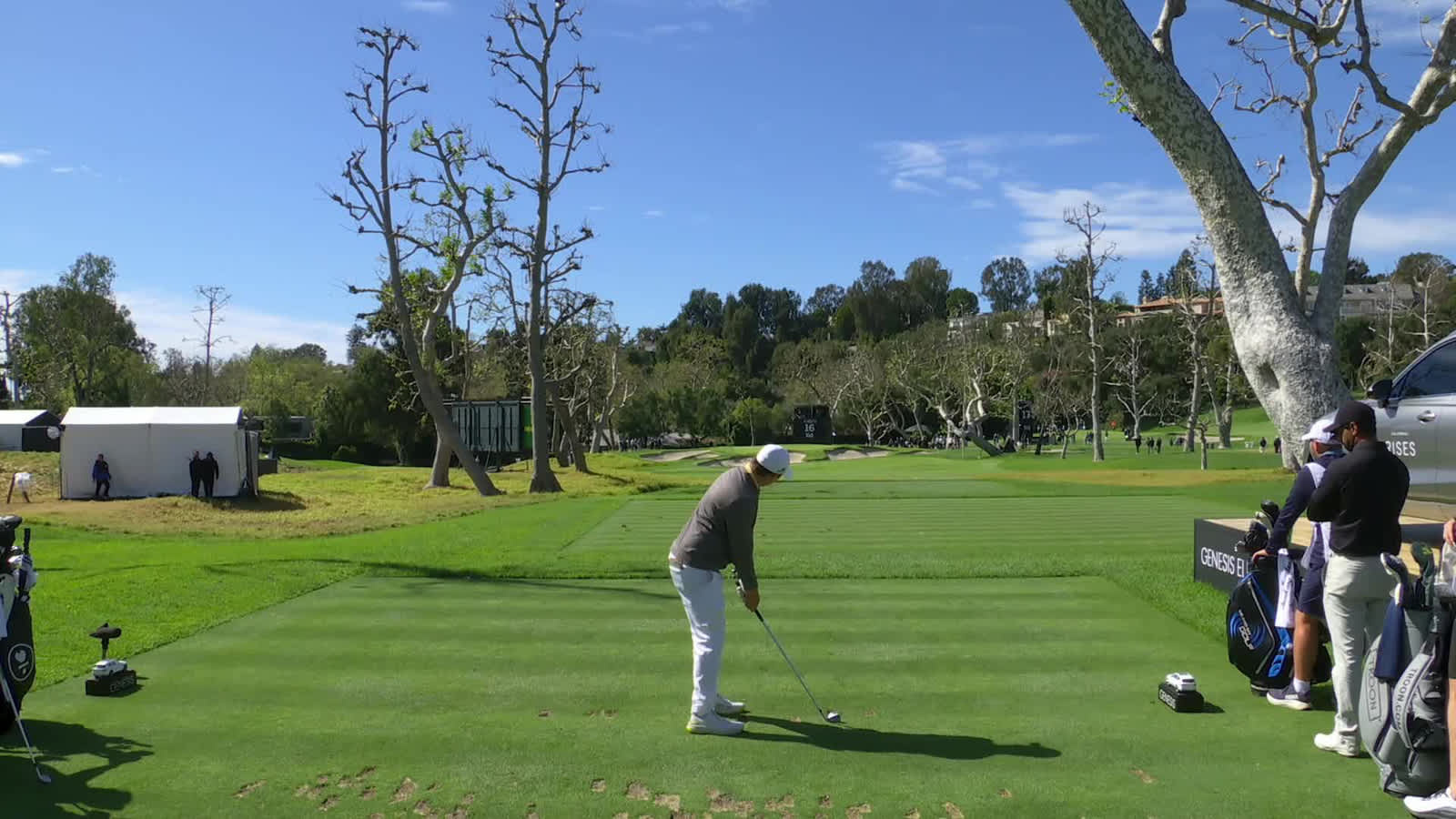 Matt Fitzpatrick | Round 2 | 16th hole | Shot 1 | 2026 The Genesis