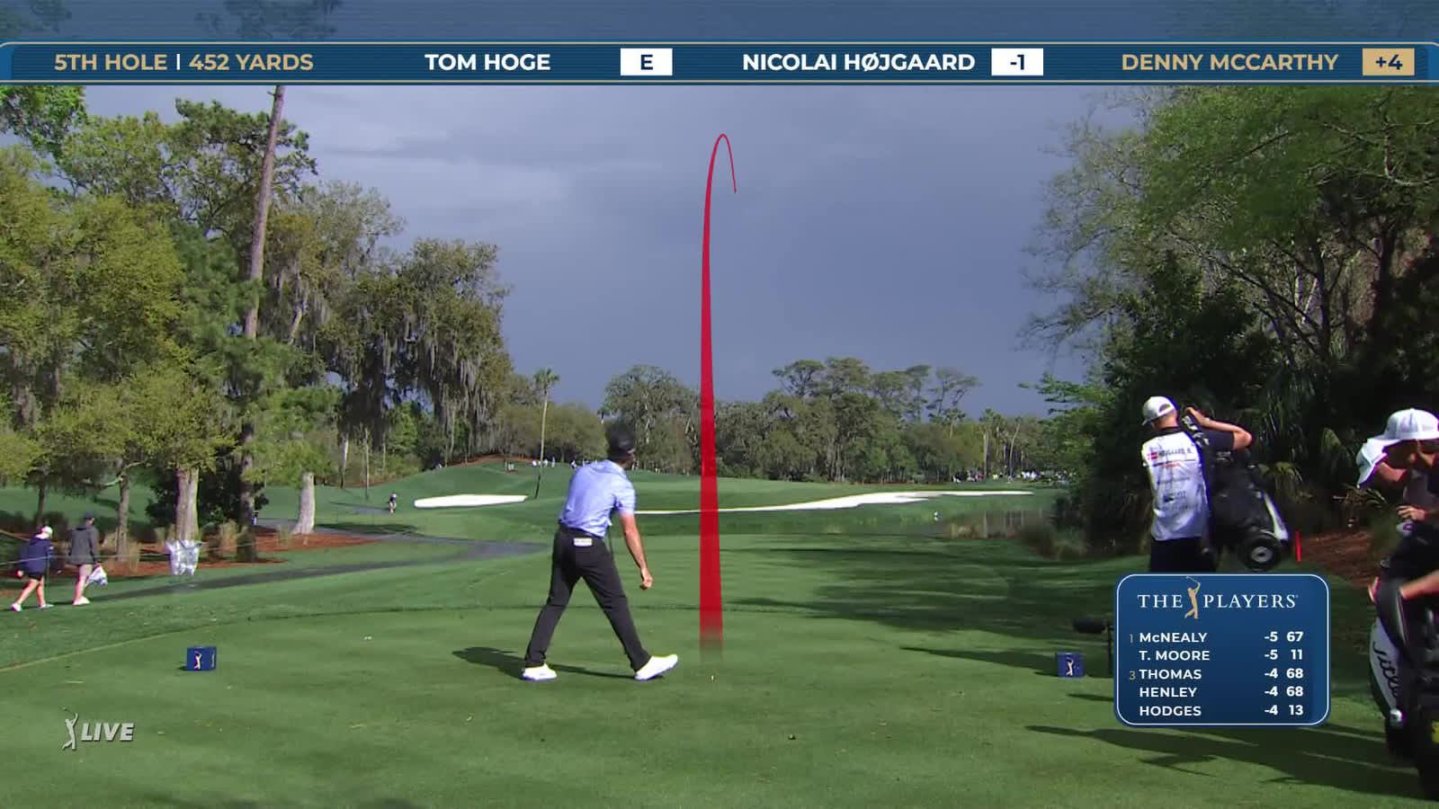 Denny McCarthy | Round 1 | 5th hole | Shot 1 | 2026 THE PLAYERS