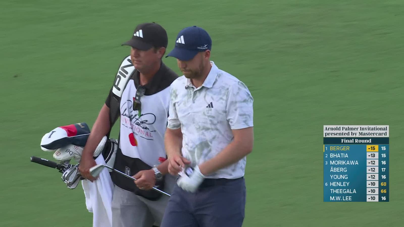 Daniel Berger | Round 4 | 16th hole | Shot 2 | 2026 Arnold Palmer