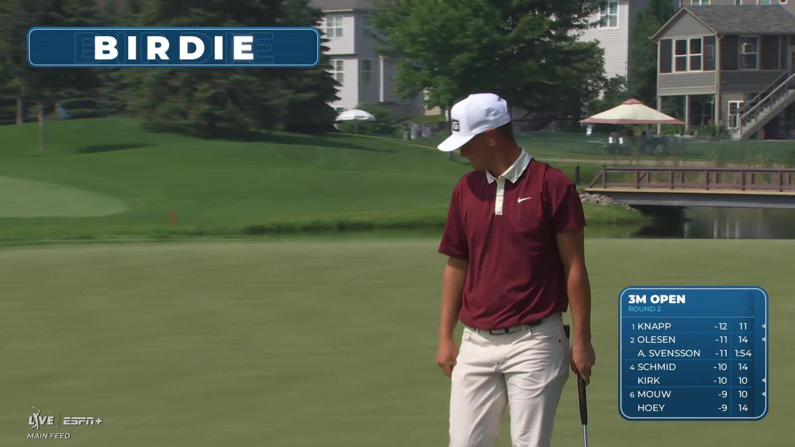 William Mouw | Round 2 | 2nd hole | Shot 3 | 2025 3M Open