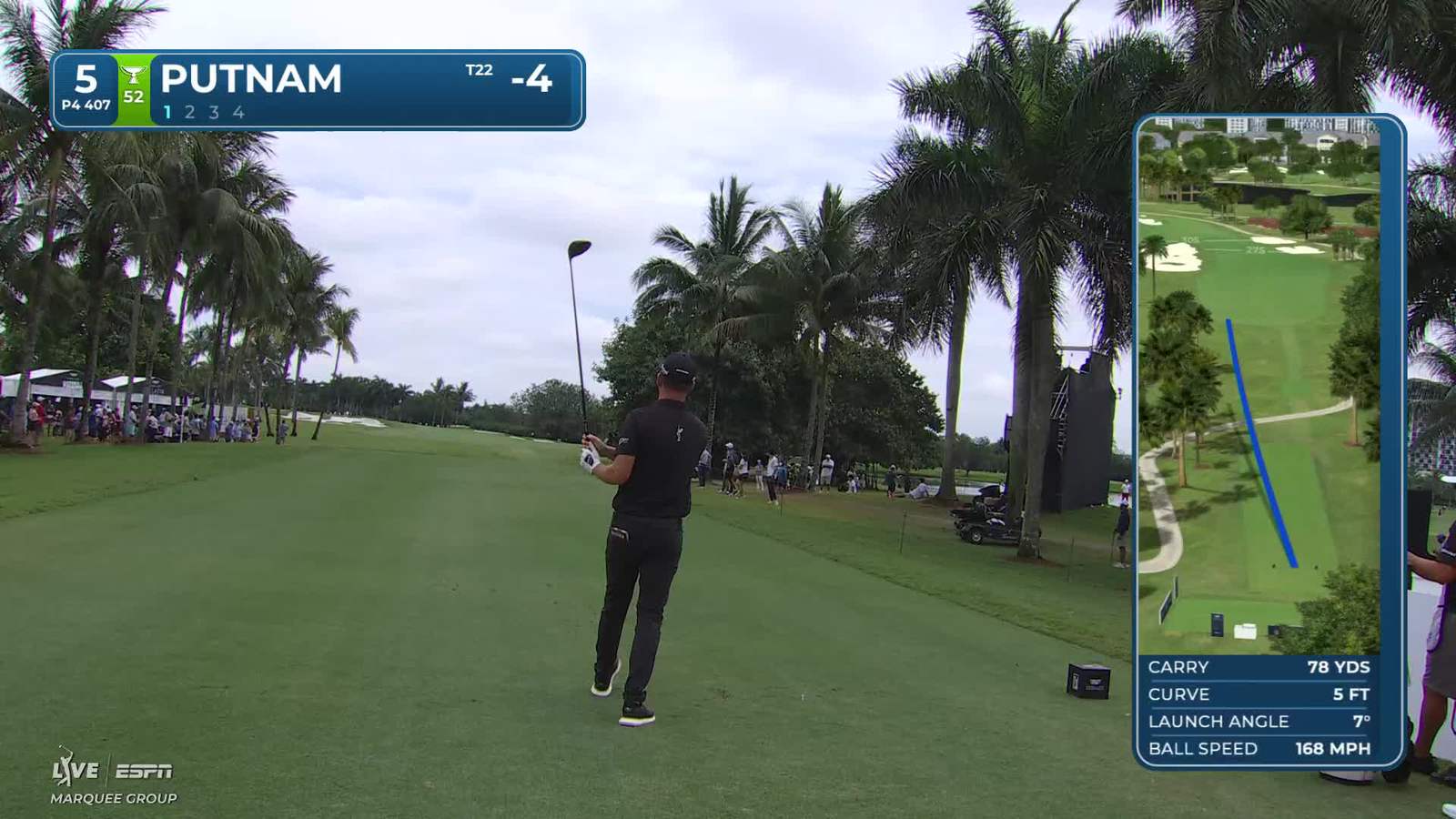 Andrew Putnam | Round 4 | 5th hole | Shot 1 | 2026 Cadillac