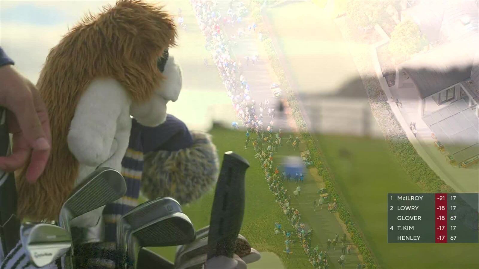 Shane Lowry | Round 4 | 18th hole | Shot 1 | 2025 AT&T Pebble Beach