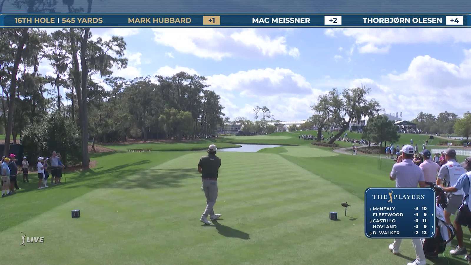 Mark Hubbard | Round 1 | 16th hole | Shot 1 | 2026 THE PLAYERS