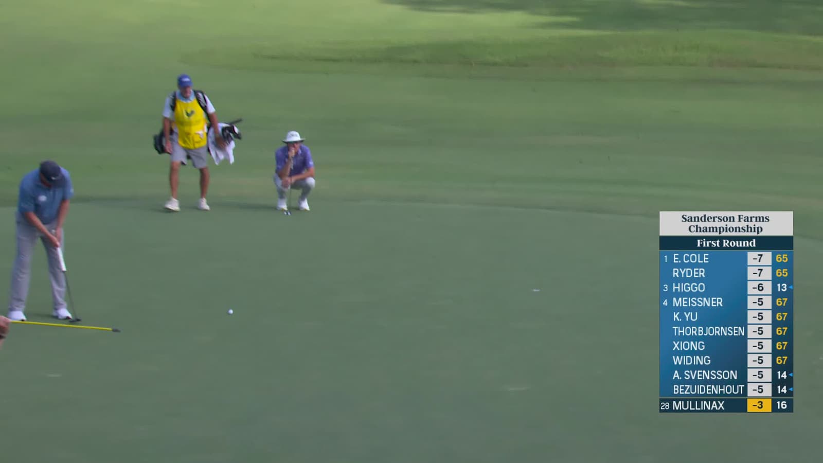 Trey Mullinax | Round 1 | 17th hole | Shot 3 | 2025 Sanderson Farms