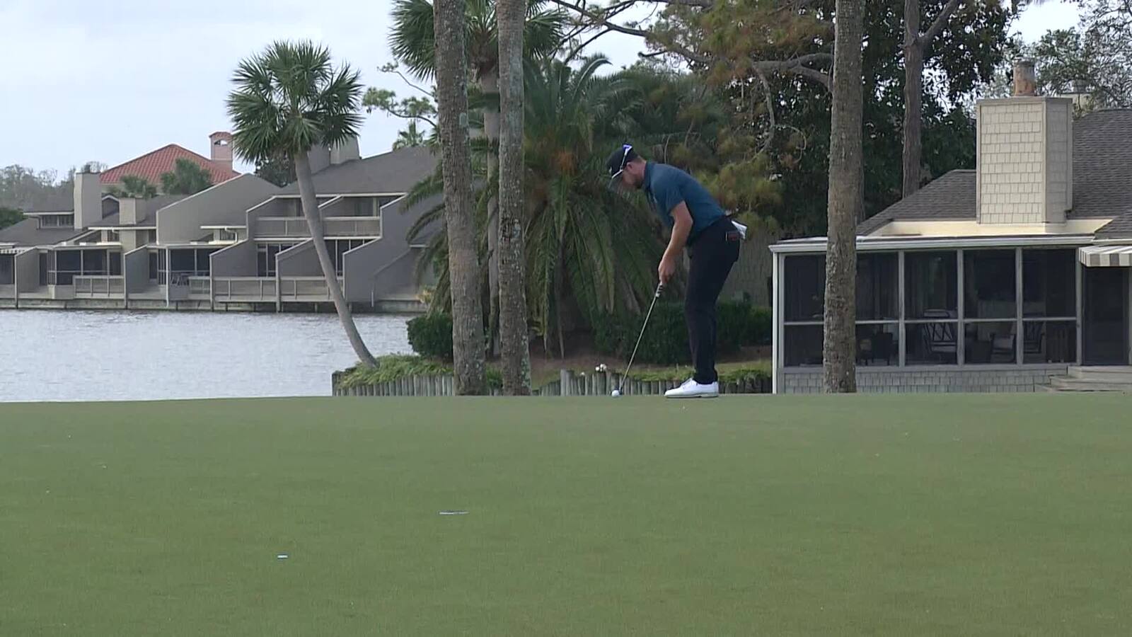 Alistair Docherty | Round 3 | 6th hole | Shot 2 | 2024 PGA TOUR Q-School