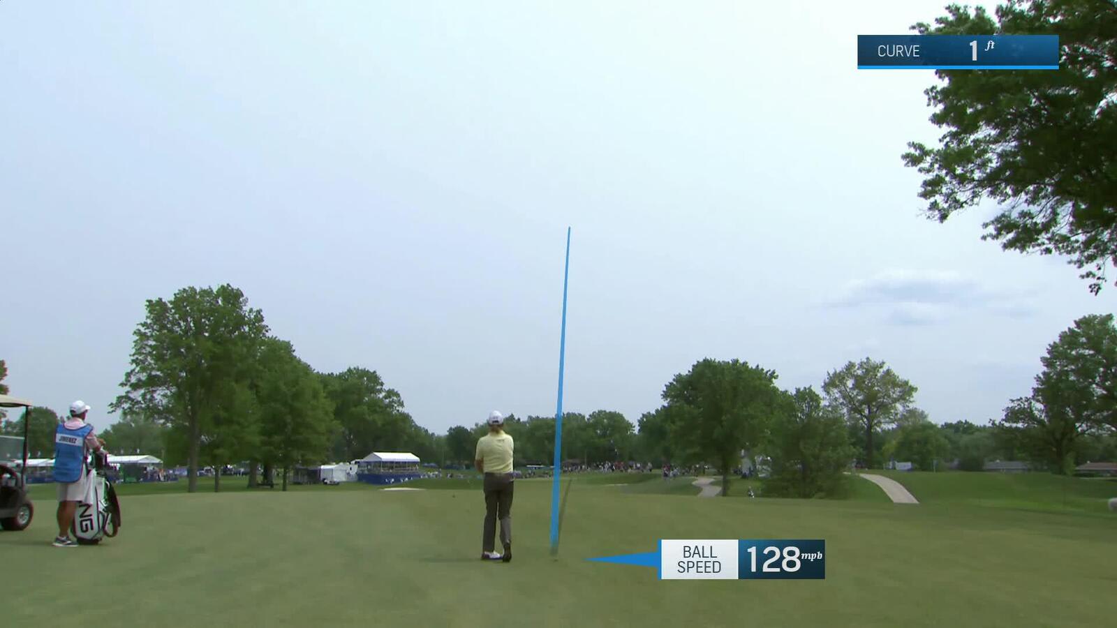 Miguel Angel Jiménez | Round 1 | 15th hole | Shot 2 | 2025 Principal