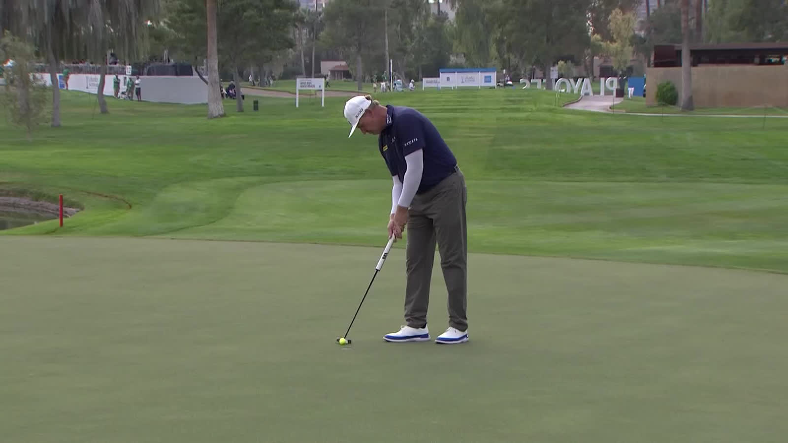 Ernie Els | Round 1 | 13th hole | Shot 3 | 2025 Charles Schwab