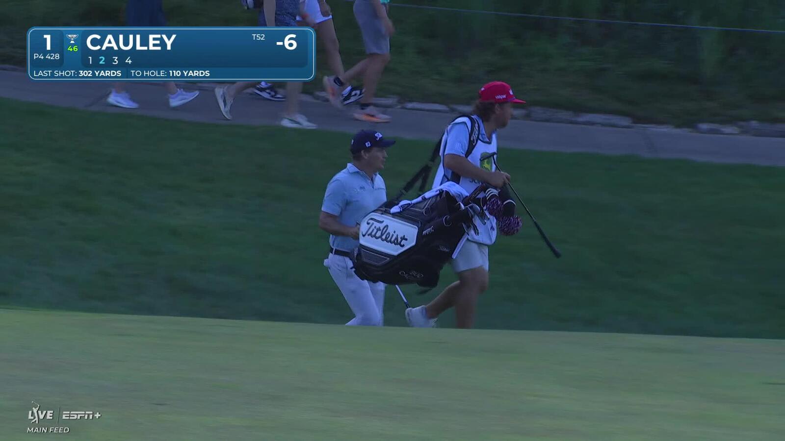 Bud Cauley | Round 4 | 1st hole | Shot 2 | 2025 John Deere
