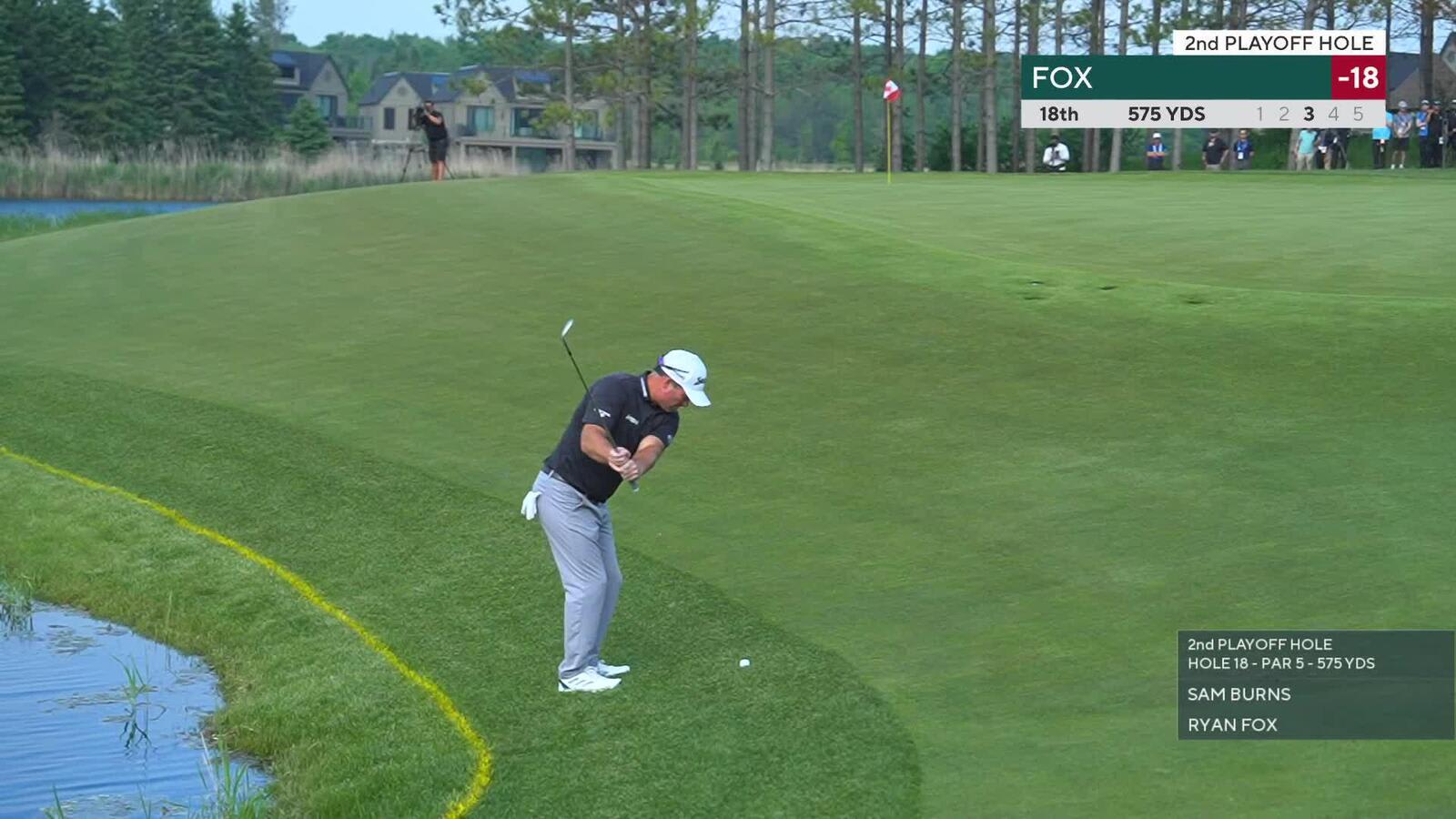 Ryan Fox | Playoff 2 | 18th hole | Shot 3 | 2025 RBC Canadian