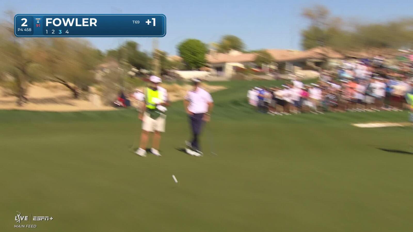 Rickie Fowler | Round 1 | 2nd hole | Shot 3 | 2025 WM Phoenix Open