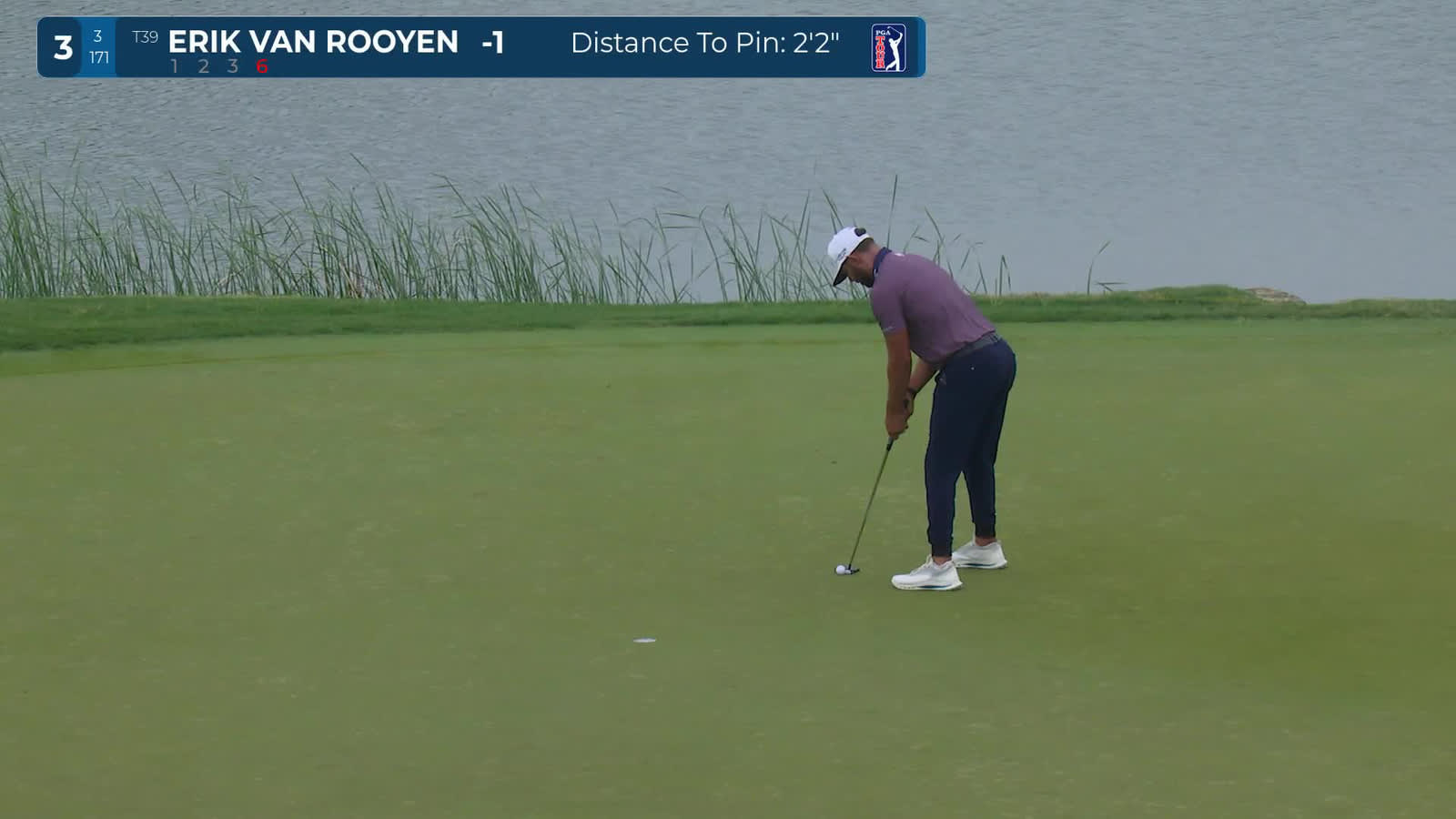 Erik van Rooyen | Round 1 | 3rd hole | Shot 5 | 2026 Valero