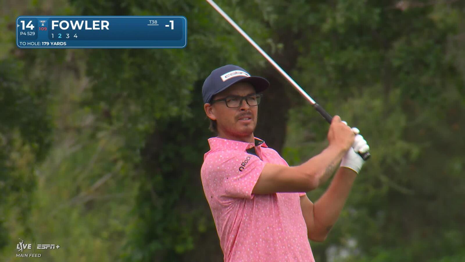 Rickie Fowler | Round 2 | 14th hole | Shot 2 | 2025 Houston Open