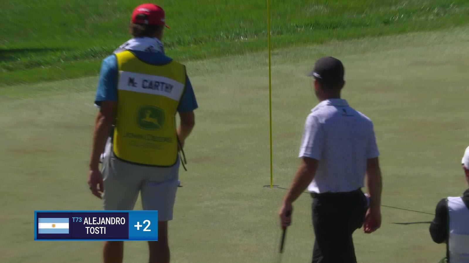 Alejandro Tosti | Round 1 | 3rd hole | Shot 2 | 2025 John Deere
