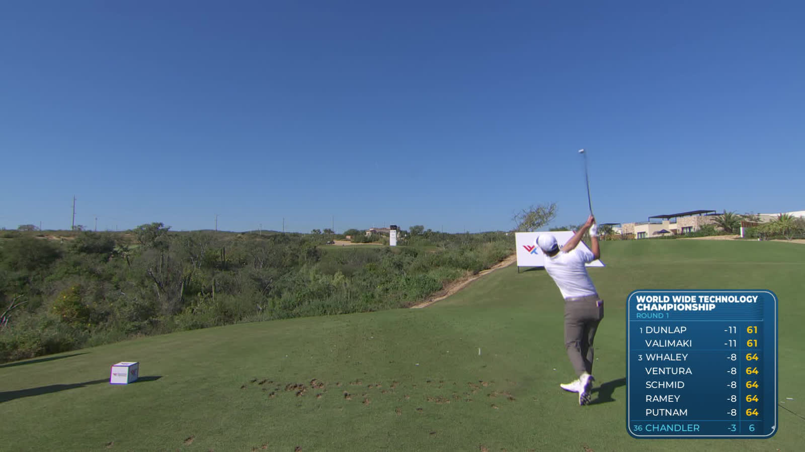 Will Chandler | Round 1 | 16th hole | Shot 1 | 2025 World Wide Technology