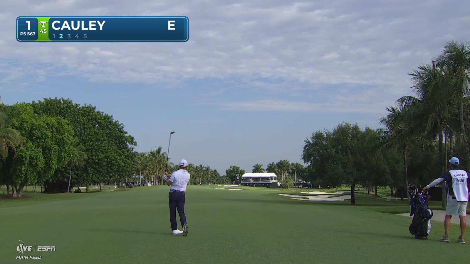Bud Cauley | Round 1 | 1st hole | Shot 2 | 2026 Cadillac