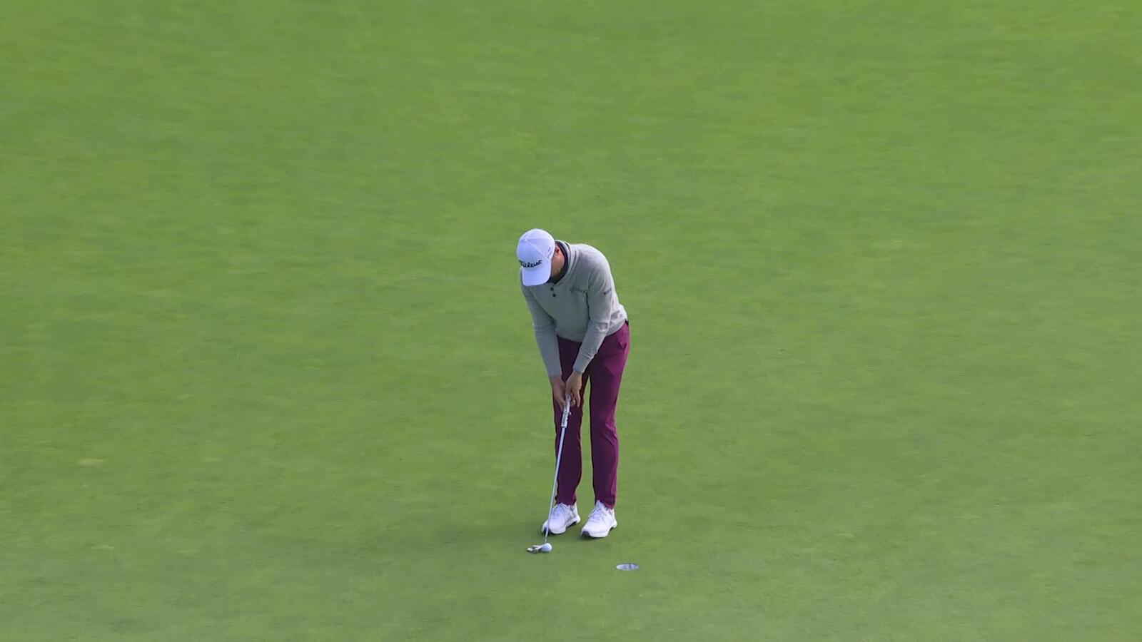 Justin Thomas | Round 2 | 3rd hole | Shot 3 | 2025 Genesis