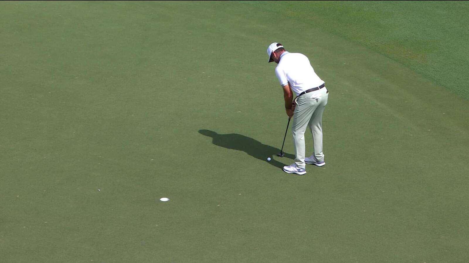 Corey Conners | Round 3 | 12th hole | Shot 3 | 2025 The Sentry