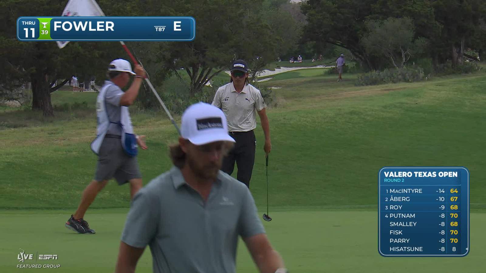 Rickie Fowler | Round 2 | 11th hole | Shot 5 | 2026 Valero