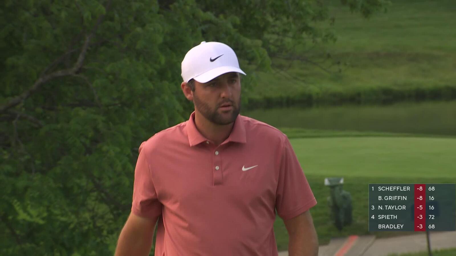 Scottie Scheffler | Round 3 | 18th hole | Shot 3 | 2025 the Memorial