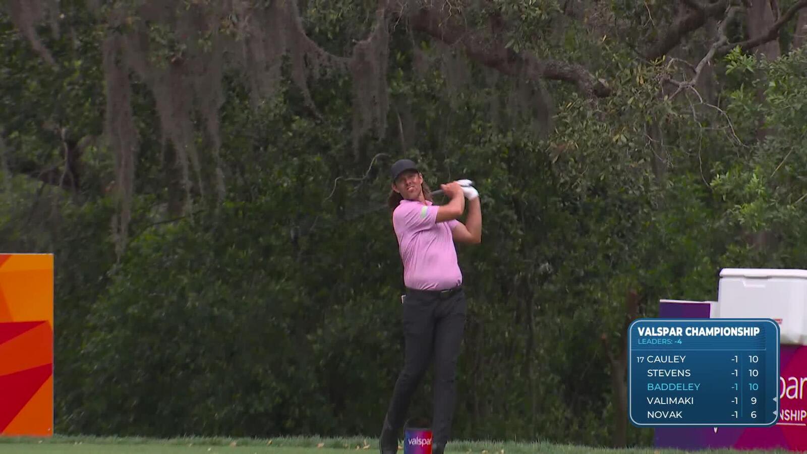 Aaron Baddeley | Round 1 | 11th hole | Shot 1 | 2025 Valspar