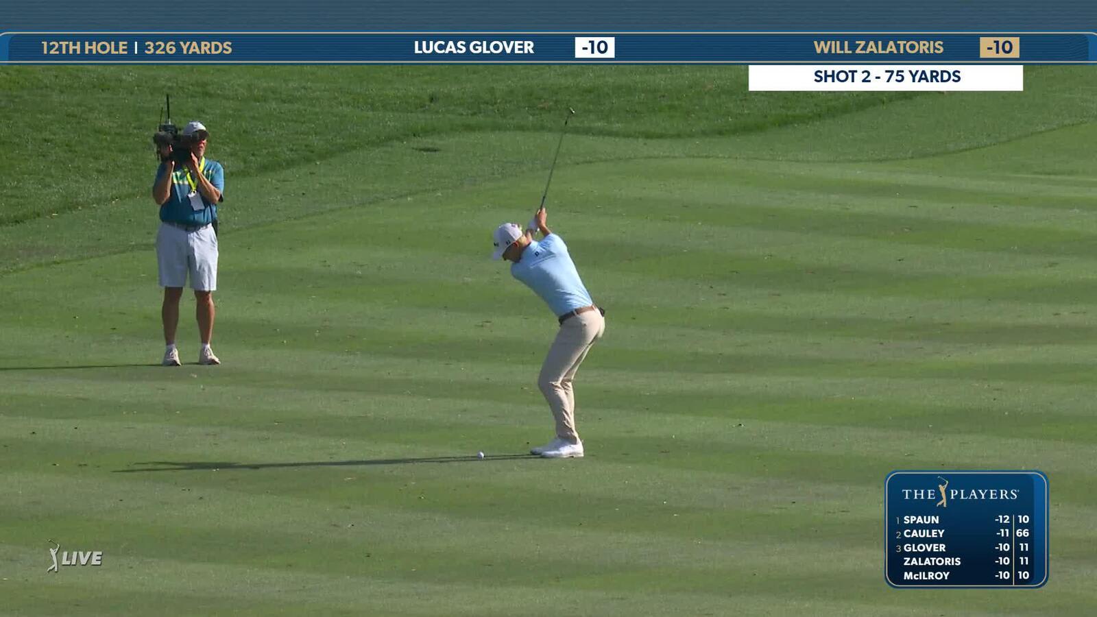 Will Zalatoris | Round 3 | 12th hole | Shot 2 | 2025 THE PLAYERS