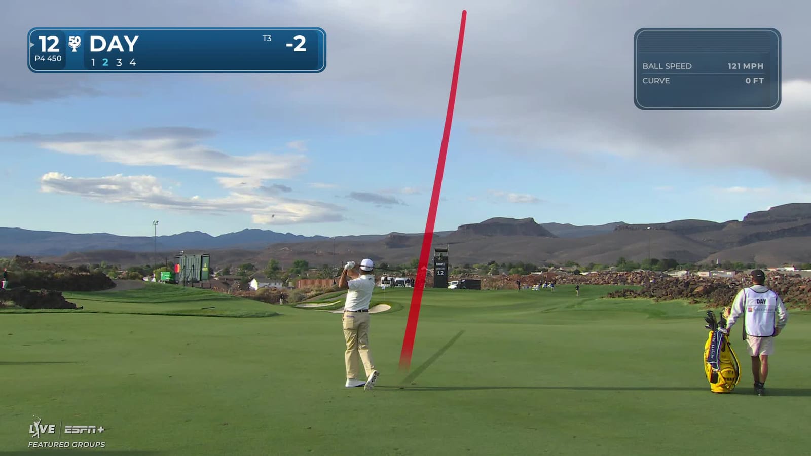 Jason Day | Round 1 | 12th hole | Shot 2 | 2025 Bank of Utah