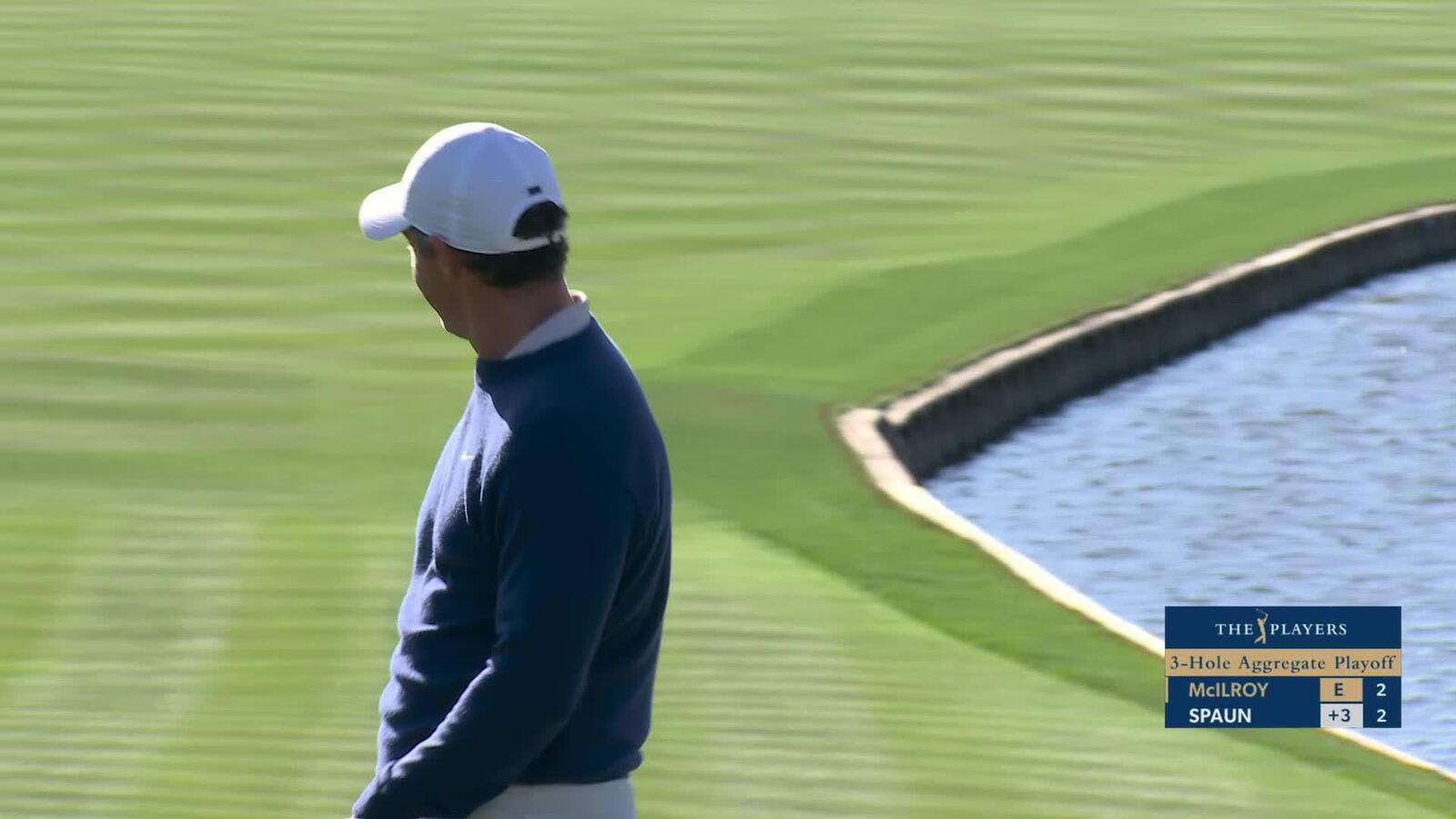 Rory McIlroy | Playoff 3 | 18th hole | Shot 4 | 2025 THE PLAYERS