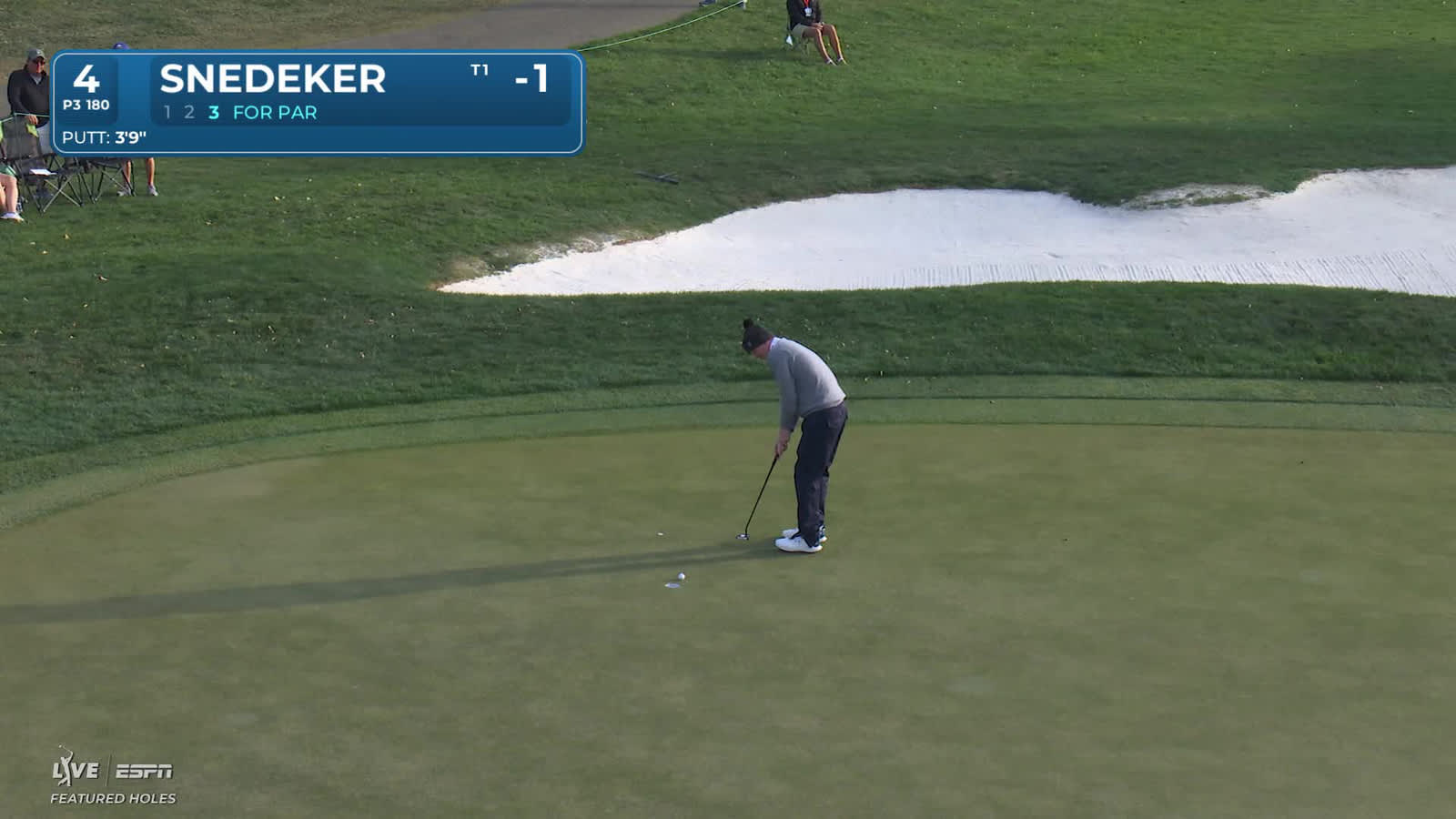 Brandt Snedeker | Round 1 | 4th hole | Shot 3 | 2026 Valspar