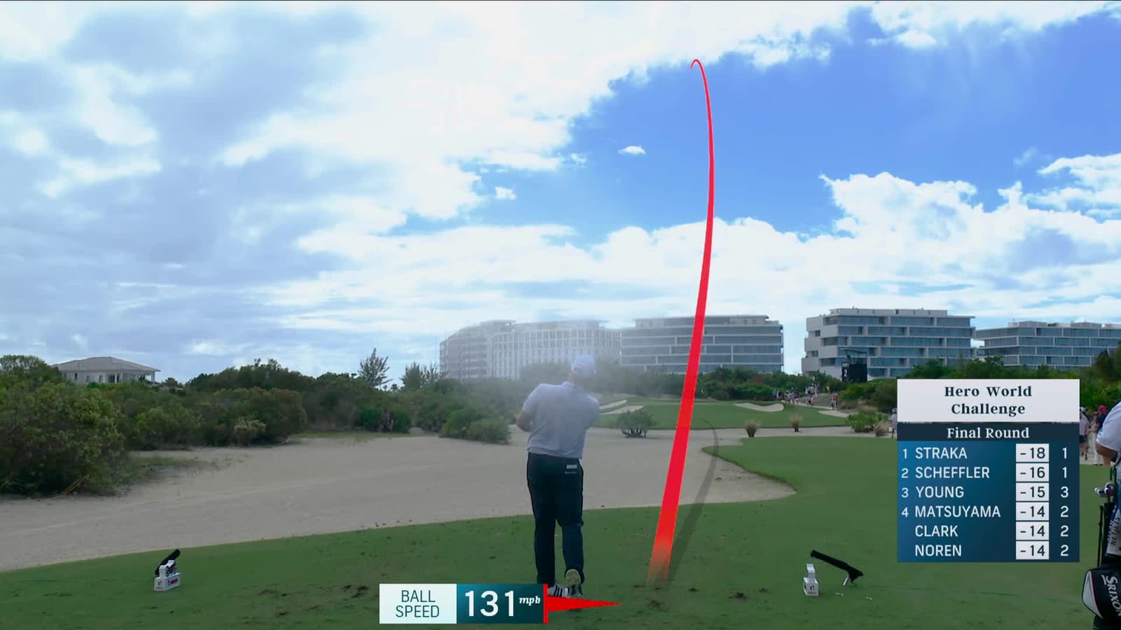 Sepp Straka | Round 4 | 2nd hole | Shot 1 | 2025 Hero World Challenge