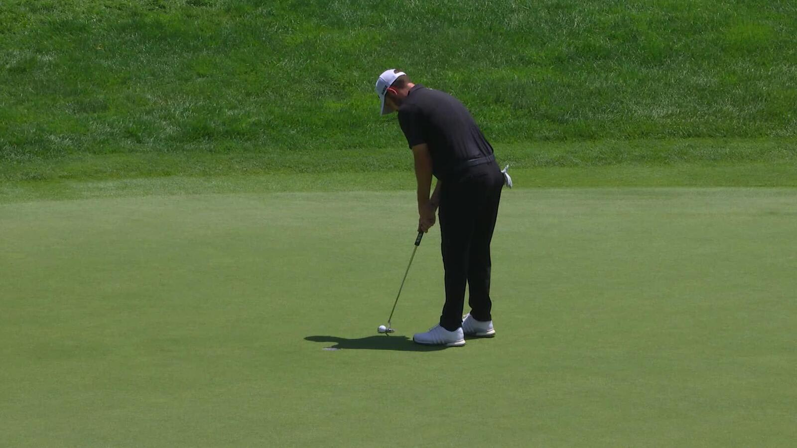 Patrick Cantlay | Round 1 | 5th hole | Shot 3 | 2025 Travelers