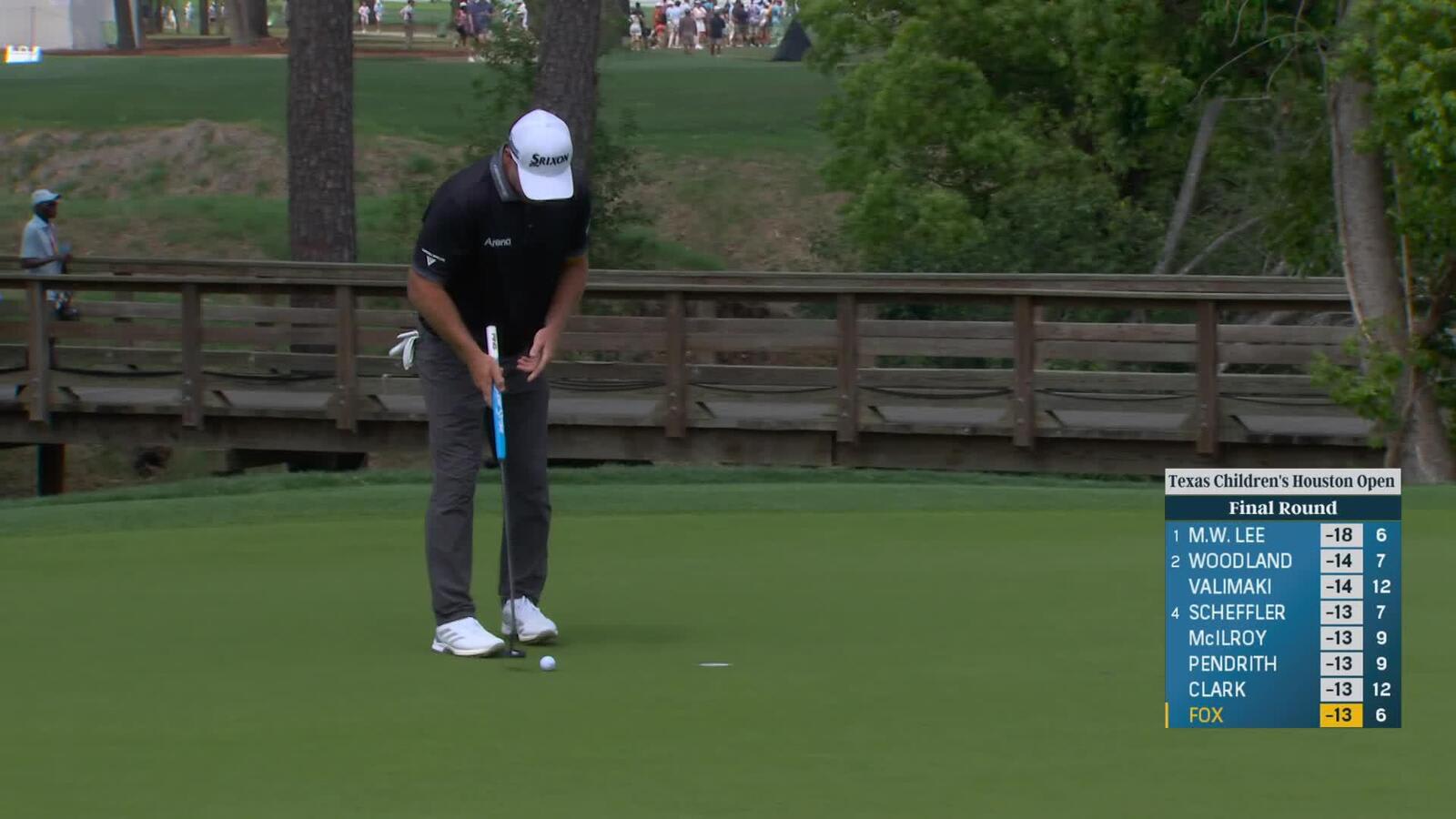 Ryan Fox | Round 4 | 7th hole | Shot 4 | 2025 Houston Open