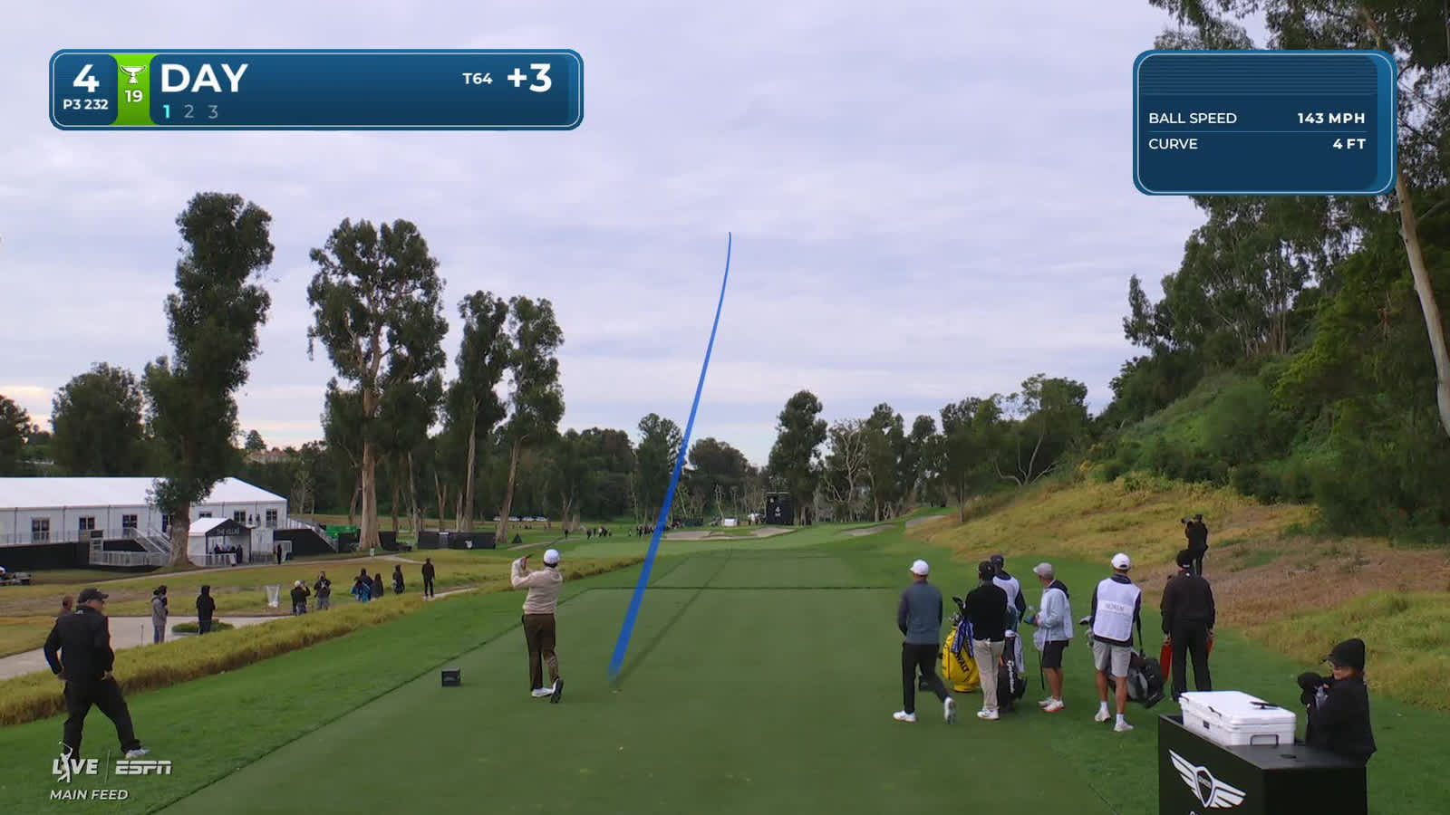 Jason Day | Round 2 | 4th hole | Shot 1 | 2026 The Genesis