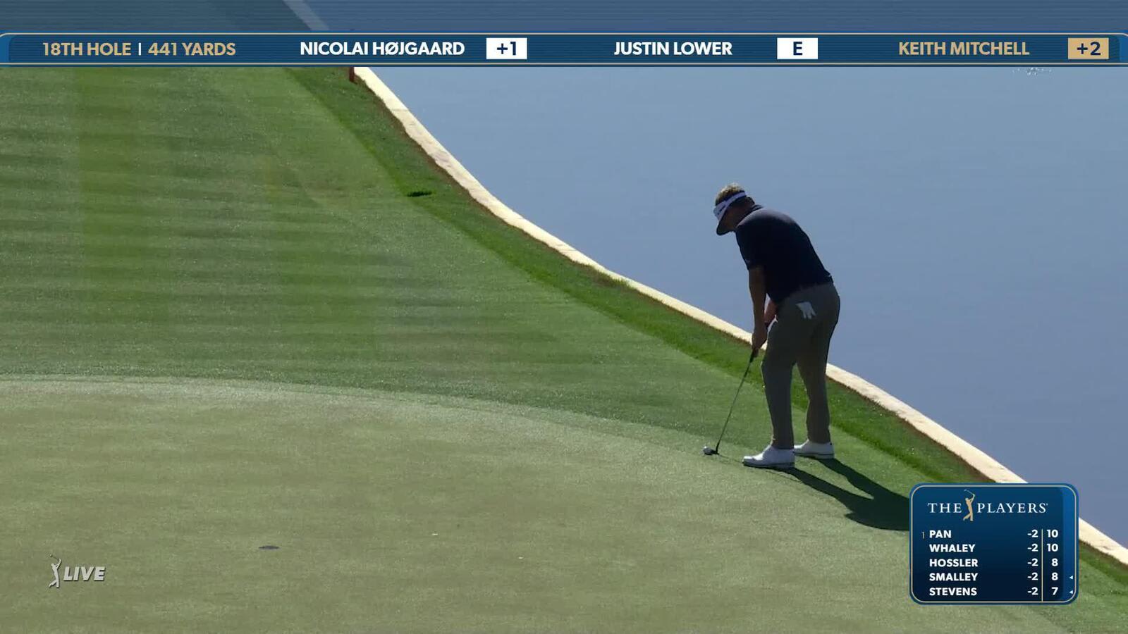 Keith Mitchell | Round 1 | 18th hole | Shot 4 | 2025 THE PLAYERS