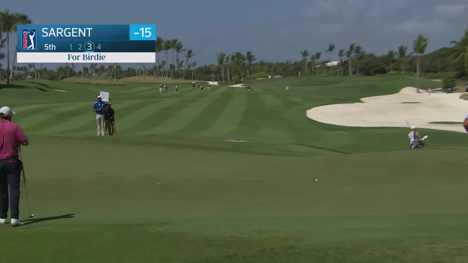 Gordon Sargent | Round 4 | 5th hole | Shot 3 | 2026 Corales Puntacana