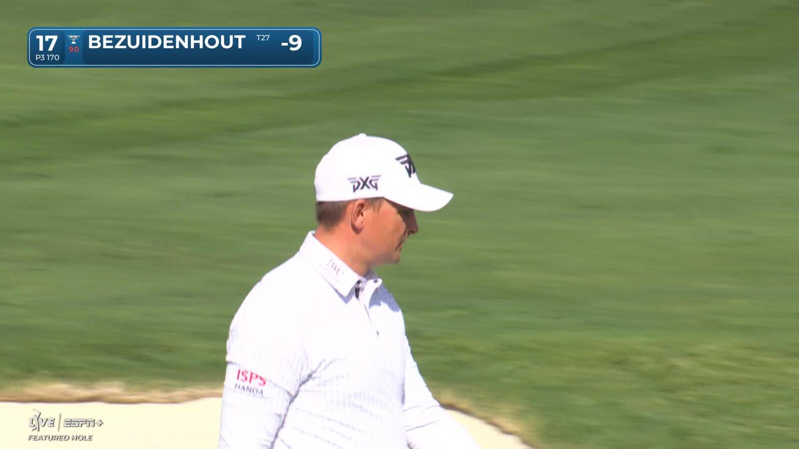 Christiaan Bezuidenhout | Round 4 | 17th hole | Shot 3 | 2025 AT&T Pebble Beach