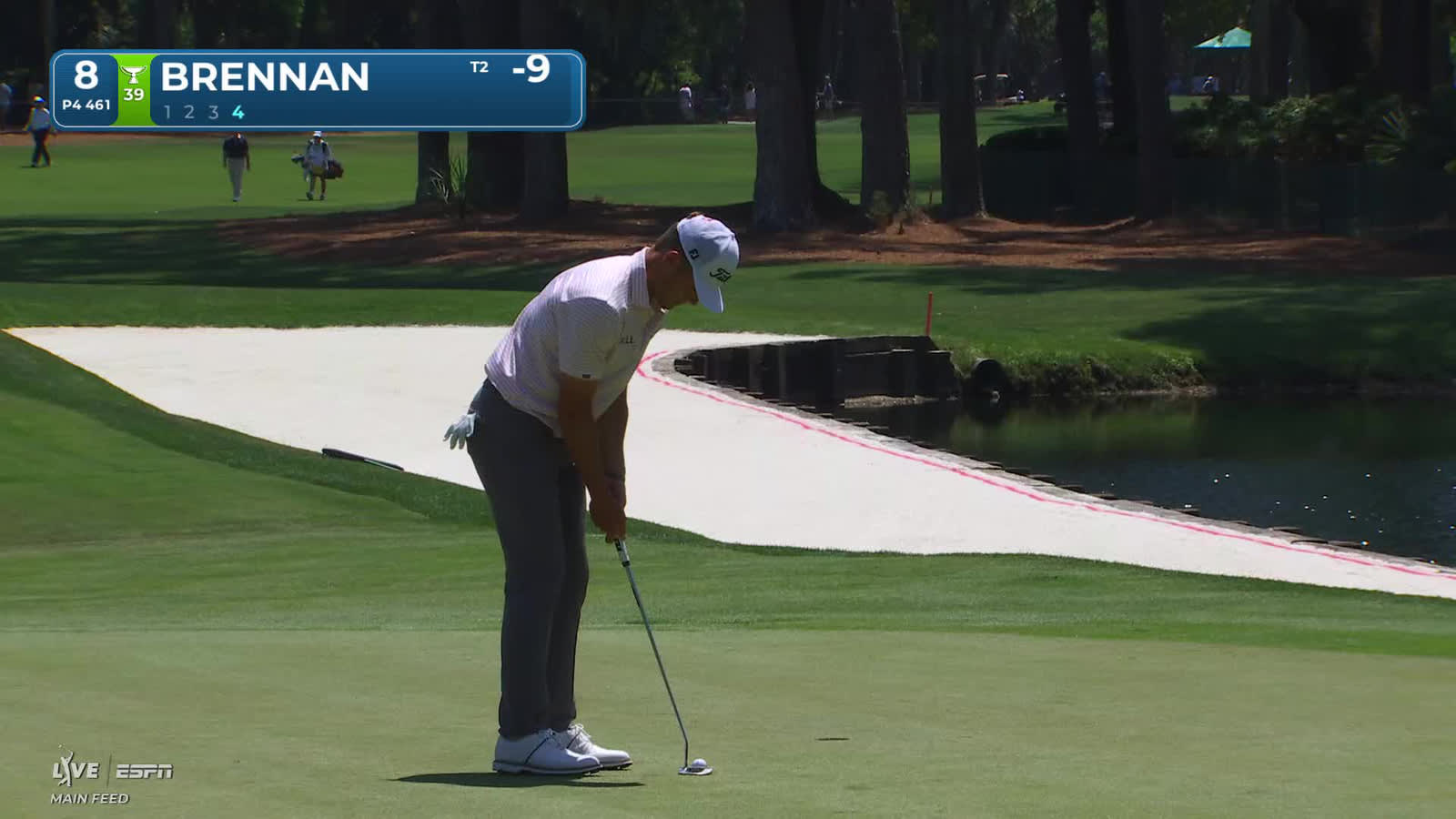 Michael Brennan | Round 2 | 8th hole | Shot 5 | 2026 RBC Heritage