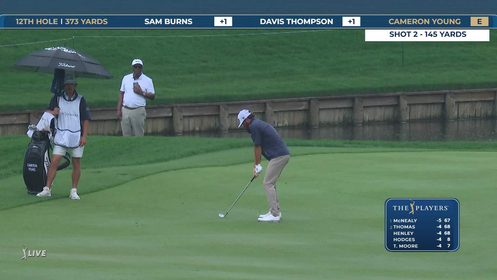 Cameron Young | Round 1 | 12th hole | Shot 2 | 2026 THE PLAYERS