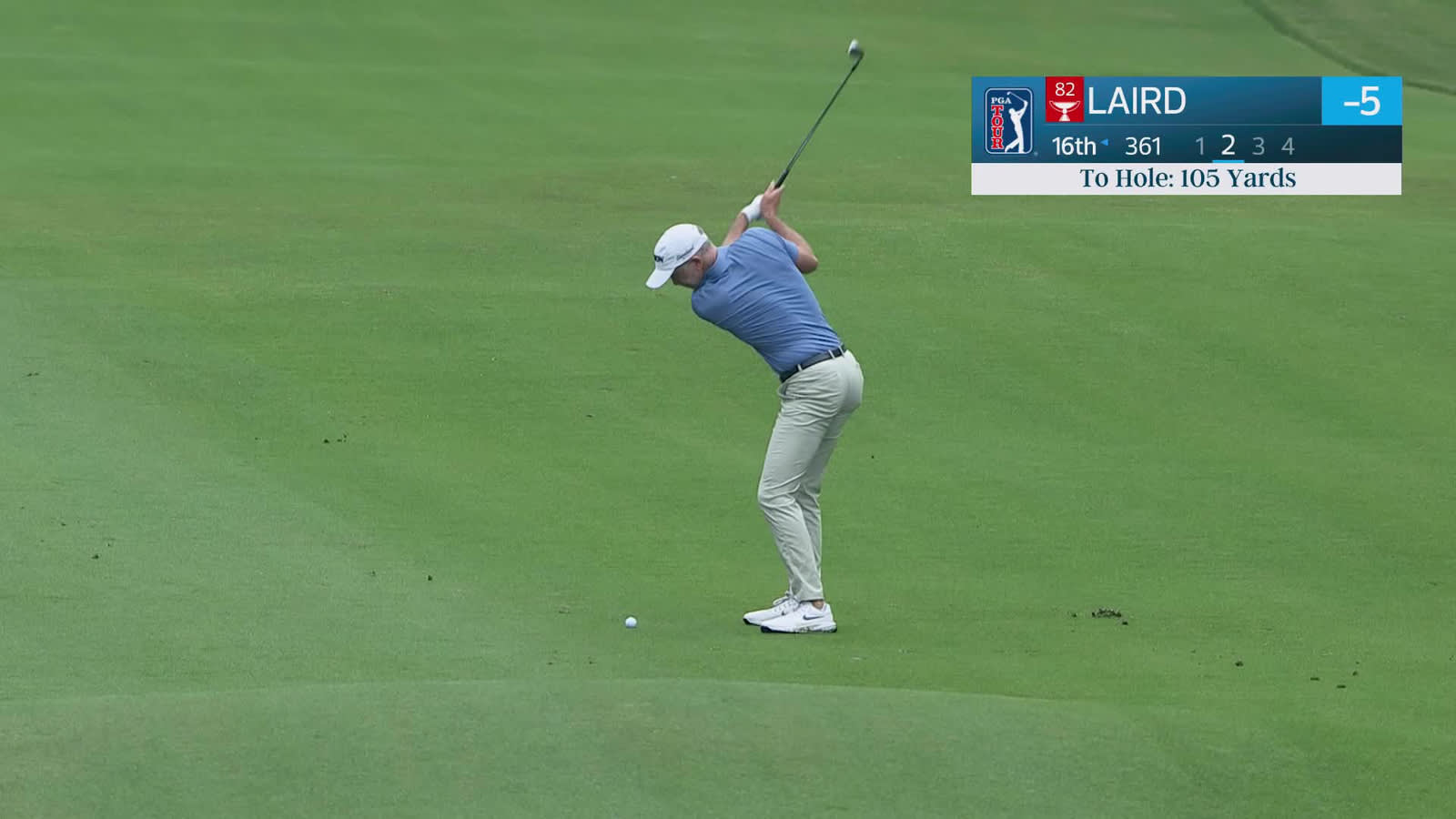 Martin Laird | Round 1 | 16th hole | Shot 2 | 2026 ONEflight Myrtle