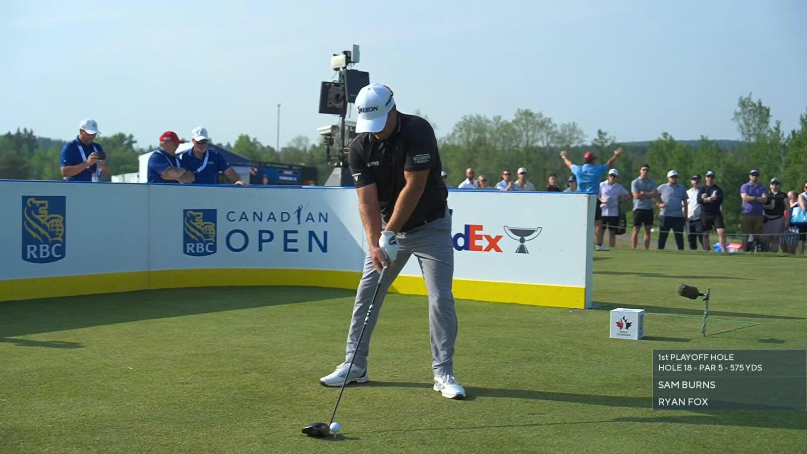 Ryan Fox | Playoff 1 | 18th hole | Shot 1 | 2025 RBC Canadian