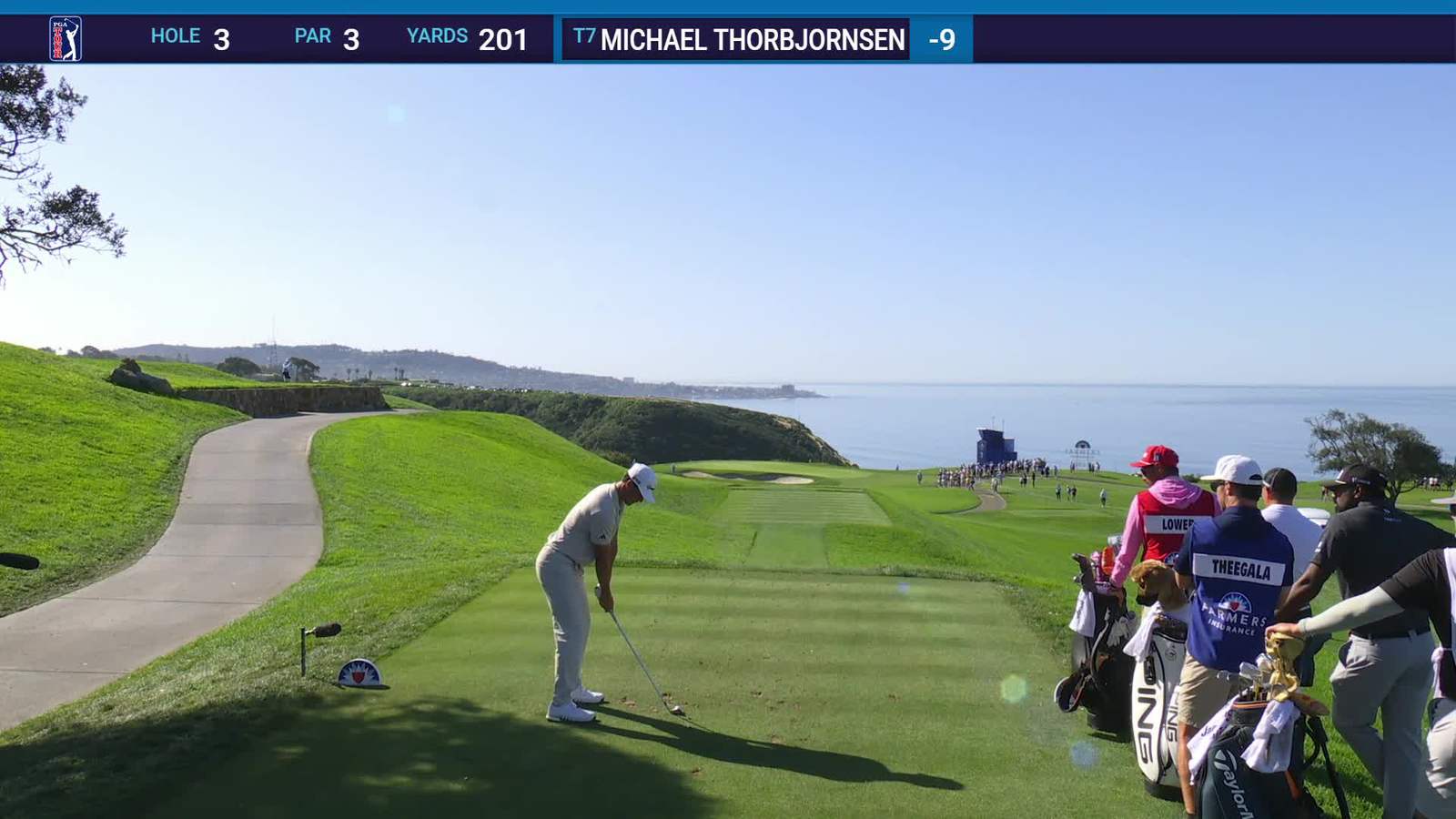 Michael Thorbjornsen | Round 3 | 3rd hole | Shot 1 | 2026 Farmers