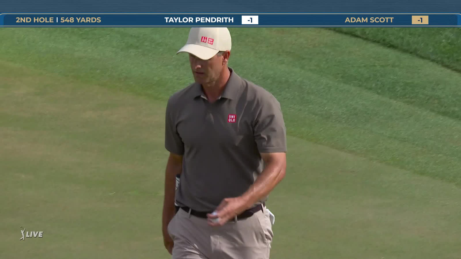 Adam Scott | Round 4 | 2nd hole | Shot 6 | 2026 THE PLAYERS